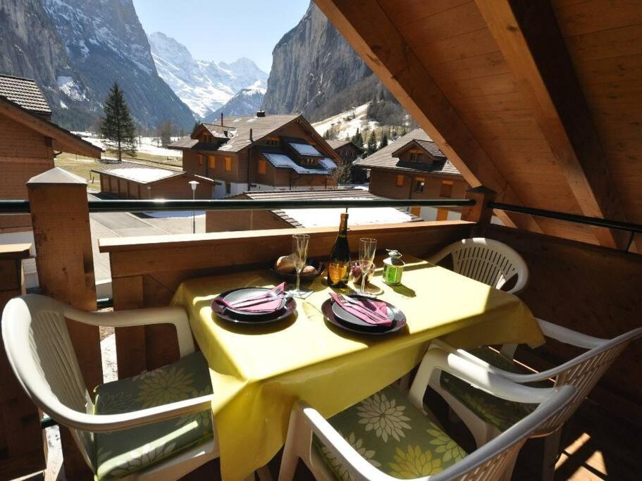 شقة Charming Penthouse لوتربرونن المظهر الخارجي الصورة